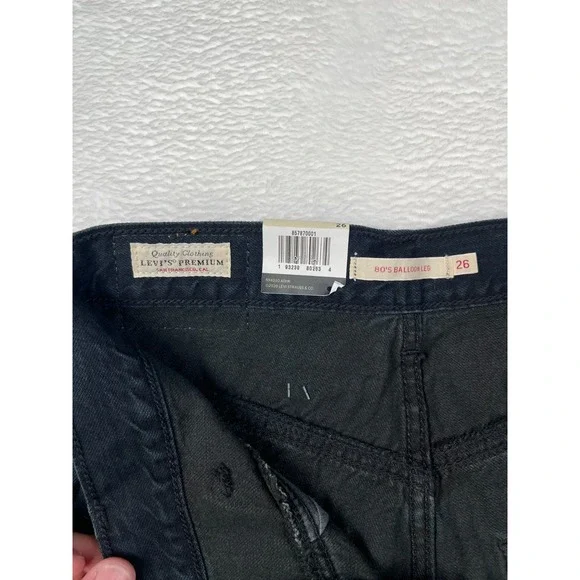 Levi's 80's Balloon Leg Jeans Retro Baggy Wide Y2K Size 26 New with tags - Picture 5 of 10